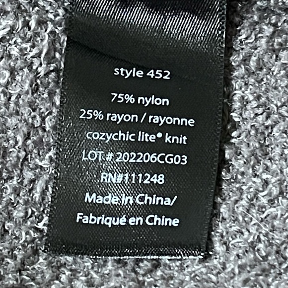 NWOT Barefoot Dreams®️ CozyChic Lite®️ Circle Cardigan in Mineral Size Small - Picture 11 of 13